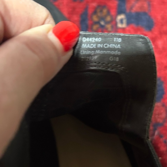 Cole Haan Black Leather Ankle Booties - Picture 7 of 8